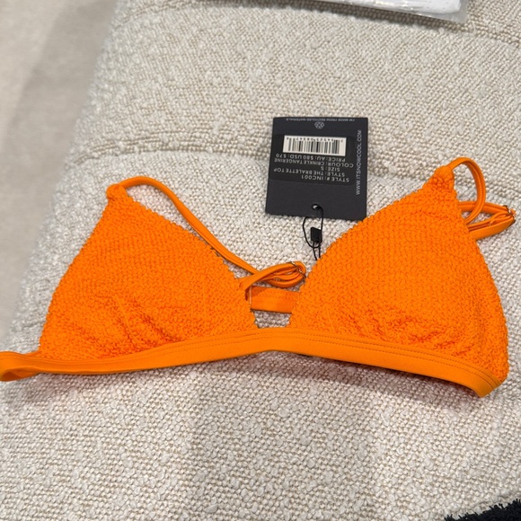 It’s now Cool Crinkled Orange Bikini Set - Picture 7 of 11